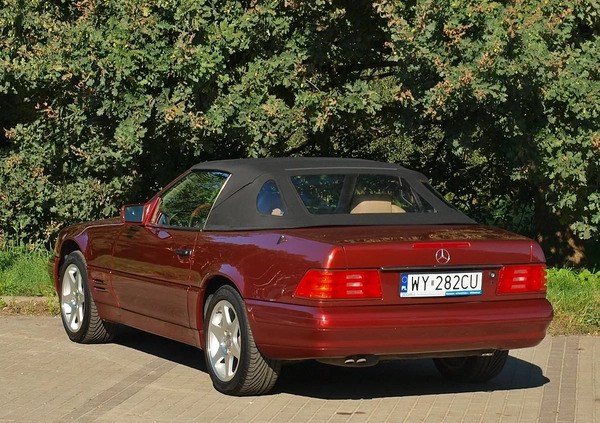 Mercedes-Benz SL cena 80000 przebieg: 115000, rok produkcji 1997 z Warszawa małe 781